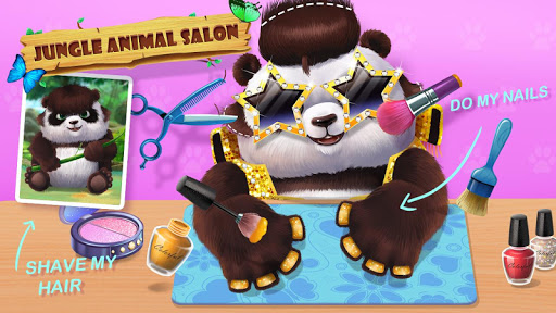 Maquillaje de animales de la selva