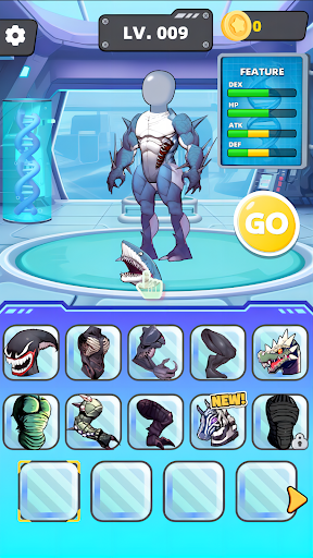 Lucha de monstruos: monstruo genético